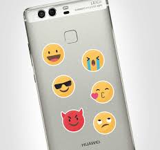 Soccer ball emoji is a black and white ball that is most commonly used in the game of soccer. Emoji Set Huawei Telefon Klistermarke Tenstickers
