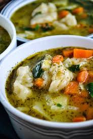 Easy Vegetable And Dumpling Soup Video Dumplings For Soup Cooking Recipes Vegan Dinners