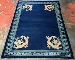 antique beijing peking chinese dragon rug 5 x 7 perfect mint condition c 1900 rugs chinese dragon antiques