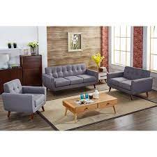 Nilson 3 Piece Living Room Set Walmart Com Living Room Sets 3 Piece Living Room Set Brown Living Room Decor