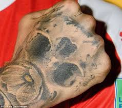 Inter and croatia midfielder marcelo brozovic unveiled a new and rather odd tattoo, as he now has the bomb emoji on his neck. The Best And Worst Tattoos On Display At This Summer S World Cup Daily Mail Online