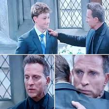 So Jason gets to speak at Sam's funeral and gets to share a tender moment  with Danny but Drew and Scout don't? Both Jason and Drew were married to  Sam and have