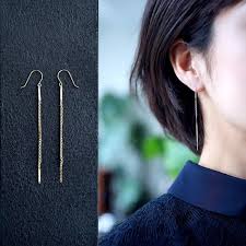 k18フック 14kgfテキスチャーチェーンピアス natalia イヤリング パール ピアス ヘアアクセサリー