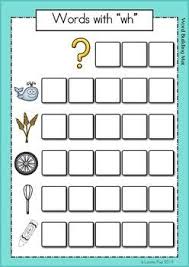 Wh Digraph Word Work Unit Digraph Words Phonics Words Word Work