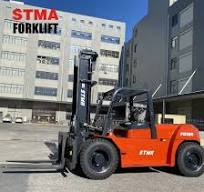Stma Brand Diesel Forklift 12 Ton 12tn Construction Forklift with 2440mm  Fork Length