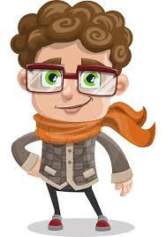A cropped cut, side swept bangs, or pulled back hair can be a great choice for naturally curly hair. Boy With Curly Hair Cartoon Vector Character Graphicmama