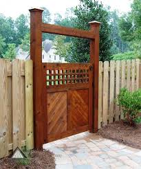 Awesome And Best Fence Design Ideas With Wooden Fence Design Ideas For Decorating Your Home Exte Wooden Garden Gate Garden Gates And Fencing Garden Gate Design