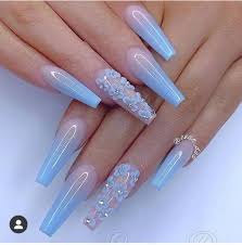 Here are the few designs for your coffin nails, that will make your spring everlasting and appealing. 40 Trendy Coffin Nails Design Ideas The Glossychic Pretty Nail Art Designs Coffin Nails Designs Best Acrylic Nails