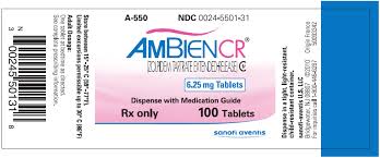 Ndc 0024 5501 Ambien Cr Zolpidem Tartrate