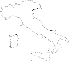 Italy free map, free blank map, free outline map, free. Blank Outline Map Of Italy