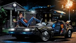 Back To The Future Dmc Delorean Digital Wallpaper Back To The Future Marty Mcfly Art Delorean Dmc 12 Car 2k Wa Future Wallpaper Delorean Back To The Future