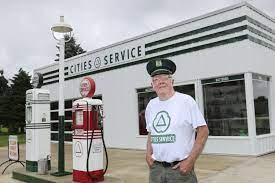 Make tinworld your go to for garage or shop decor. Chippewa Falls Man Builds Replica Of Gas Station He Worked