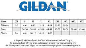 Gildan Ultra Cotton Size Chart Youth Best Picture Of Chart