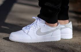 Air Jordan 1 Retro Low Og Neutral Grey Sneaker Bar Detroit Air Jordans Jordan Shoes For Men Mens Nike Shoes