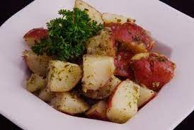 Spicy Boiled Potatoes Fondue Party Boiled Red Potatoes Potato Side Dishes Recipes