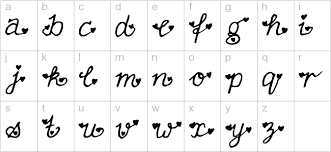 Gallery For Cute Girly Fonts Alphabet Girly Fonts Cute Fonts Fonts Alphabet