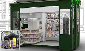 Parisians Revolt Over Plans To Replace Kiosks With Sardine Cans Kiosk Design Kiosk Container Shop