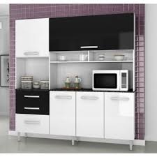 Mueble de cocina en kit fabricado en tablero melaminico mfc con acabado en blanco. Kit Mueble Cocina 182 5x194x40 Cm Blanco Crockery Cabinet Design Small Apartment Kitchen Kitchen Furniture Design