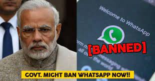 Facebook, twitter, instagram and whatsapp messenger could face a ban if they do not comply with the new information technology rules, which will come into effect starting may 26. Whatsapp Might Soon Be Banned In India If Fake Messages Are Not Tracked Rvcj Media