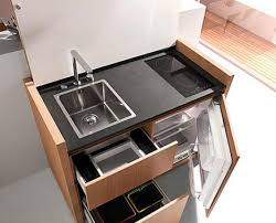 Ultra Compact Interior Designs 14 Small Space Solutions Webecoist Space Saving Kitchen Micro Kitchen Compact Kitchen