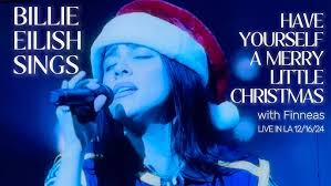 Billie Eilish surprises LA crowd with "Have yourself a Merry Little  Christmas" 🎄