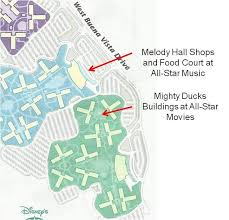 Looking for a map of where all the disney resorts are located relative to the theme parks and each other? All Star Movie Resort Review Mouse Travel Matters