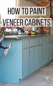 Watch as lou manfredini, ace's home expert, show you how your can paint laminate cabinets for an affordable. How To Paint Veneer Cabinets For A Long Lasting Finish Anika S Diy Life