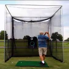 Golf remains as popular as ever, but what's changed over the years is the need since 2008, we've worked with a variety of different industries. Golf Net Indoor Outdoor 10x10 Driving Practice Netting Diy Frame Corner Cage Kit Golf Net Golf Driving Range Golf Practice
