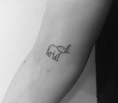 Stick And Poke Tattoo Elephant Tattoos Tattoos Elephant Tattoo