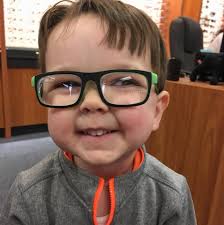 got little man some new glasses 🤣 Danielle Elizabeth Dotson