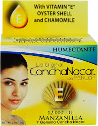 Concha Nacar Cream Vitamina E 2oz (56g)