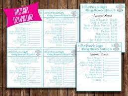 Price is right baby shower game answers. Mj Vargas Designs On Twitter Teal The Price Is Right Baby Shower Game Printable Elephant Baby Shower Games Printable Fun Blue Baby Shower Game Https T Co 7xg8gjizki Blue Babyshower Green Azul Elefante