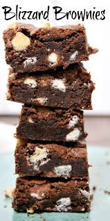 Blizzard Brownies In 2020 White Chocolate Chips Recipes Peanut Butter Brownie Bites Recipes