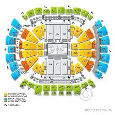 toyota center seating chart center seating map 1 2 house