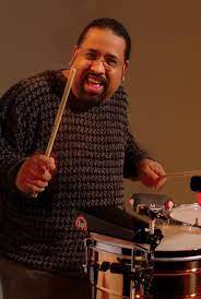 Battery, drummer, pile, shore battery, battery deck. Ralph Irizarry Ruben Blades Timbale Titan Drum Magazine