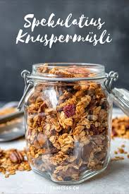 Knuspermusli Selbstgemachtes Granola Ohne Zucker Rezept Rezept Knusper Musli Rezepte Lebensmittel Essen
