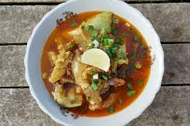 Resep Lontong Kikil Surabaya Sajikan Pakai Sambal Kemiri Halaman All Kompas Com