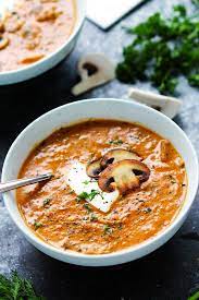This Hungarian Mushroom Soup With Fresh Dill Is Creamy With Hints Of Smokiness A Great Umami Flav Hungarian Mushroom Soup Mushroom Soup Recipes Soup Recipes