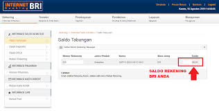 Mendaftar sendiri tidak diperlukan adanya aplikasi tambahan, tinggal buka saja browser yang ada di perangkatmu baik itu laptop maupun hp. Cara Cek Saldo Rekening Bri Di Internet Banking Bri Aditya Web Com