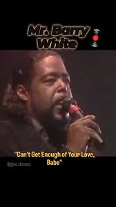 Al recordar la vida y legado del "Icono del Amor" no puedo evitar sentir  nostalgia y una inmensa admiración por ese gigante del disco, soul y R&B,  Barry White, , recordandolo al cumplirse 22 años de ...