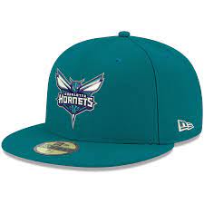 Charlotte Hornets New Era Official Team Color 59fifty Fitted Hat Teal