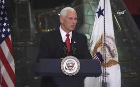 During Nasa Visit Vp Vows Return To The Moon And Boots On Mars Geekwire Second lady karen pence and i wish you and your family every blessing and a very merry christmas!