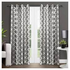 ✓ free for commercial use ✓ high quality images. Set Of 2 96 X54 Modo Metallic Geometric Light Filtering Window Curtain Panel Dark Gray Exclusive Home Target