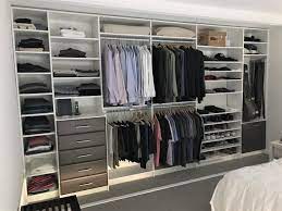 Generally, it's advised that you set aside 5% of your net pay for clothing. Men S Closet Design Modern Wardrobe Los Angeles By It S Organized Houzz