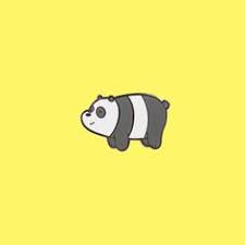 We Bare Bears Pan Pan Hard Enamel Pin The Fox Knows Lucu Stiker