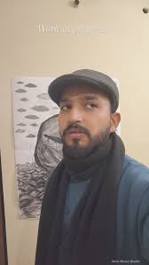 #art #charcoal #workinprogress #abhivyakti #contemporaryart #charcoalart