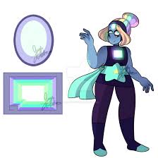 Bismuth And Pearl Fusion Name Rainbow Topaz Bismuth Pearl Steven Universe Fusion Steven Universe Fan Fusions Crystal Gems Steven Universe