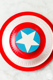 This is a set of 2d vector drawings that i created for use as reference when building a captain america shield prop; Captain America Shield An Easy Paper Plate Craft For Kids