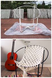 Summertime and the living is easy—especially when you're relaxing in this hanging swing chair. Diy Macrame Hammock Chair Fish Bull