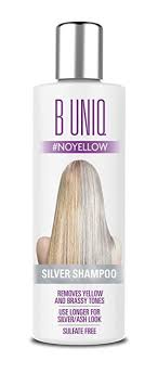 Purple Shampoo By B Uniq Silver Shampoo For Violet Tones No Yellow Revitalise Blonde Bleached Highlighted Hair Purple Shampoo Silver Shampoo Hair Toner